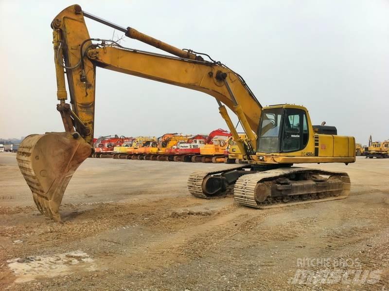 Komatsu PC450LC-6 Pásové rýpadlá