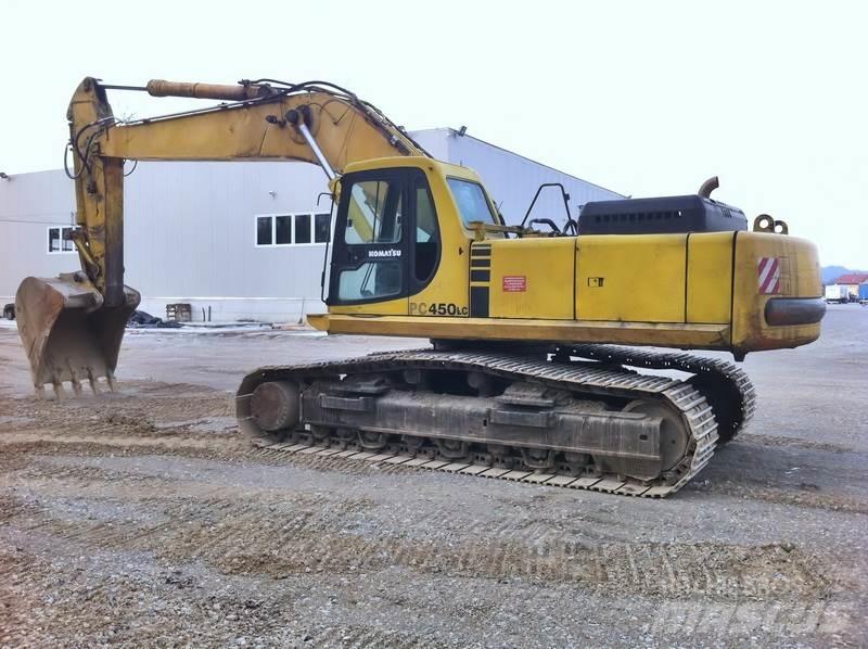 Komatsu PC450LC-6 Pásové rýpadlá