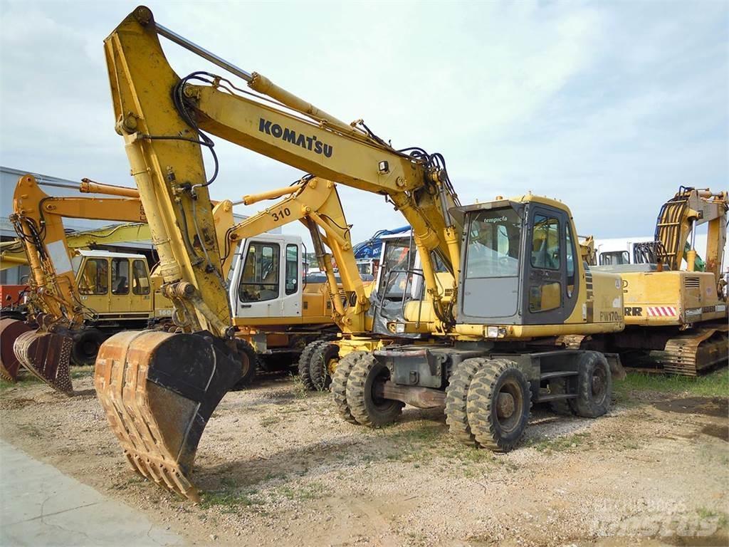Komatsu PW170ES-6K Kolesové rýpadlá