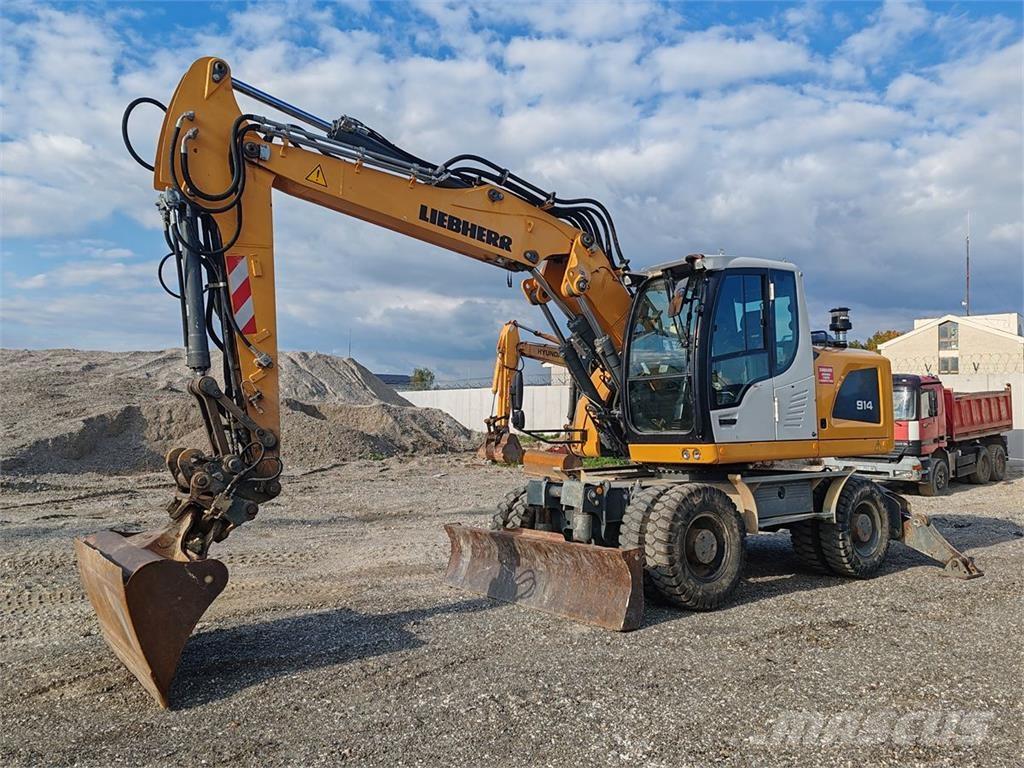 Liebherr A 914 Litronic Kolesové rýpadlá