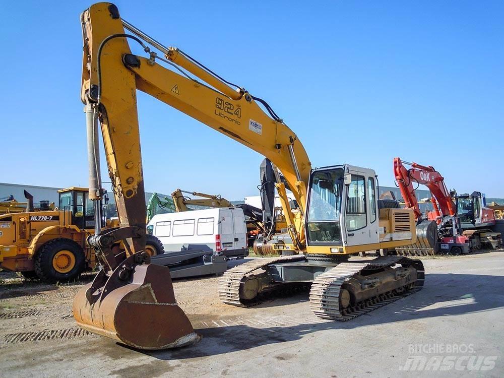 Liebherr R924B HDSL Pásové rýpadlá