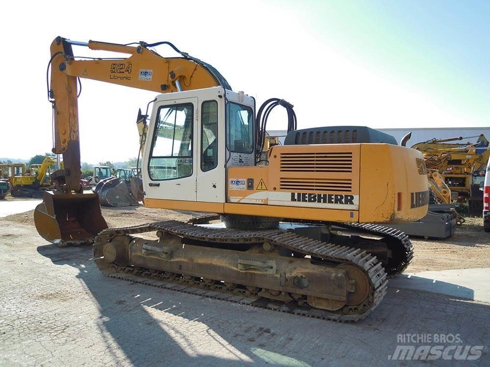 Liebherr R924B HDSL Pásové rýpadlá