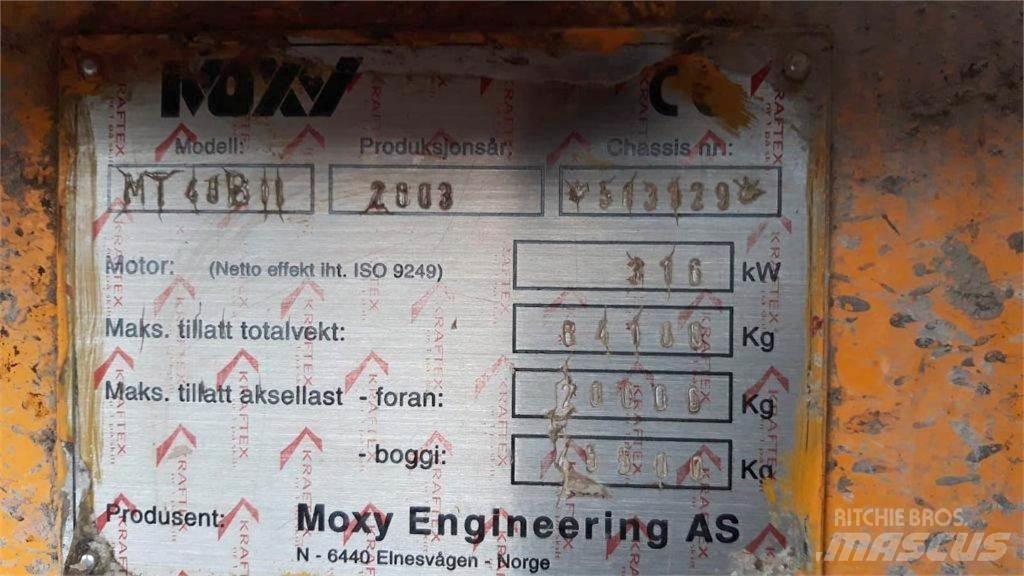 Moxy MT 40B Kĺbové nákladné autá
