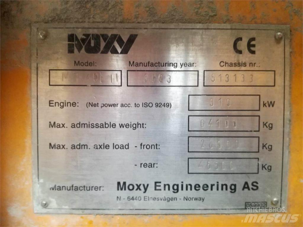 Moxy MT 40B Kĺbové nákladné autá