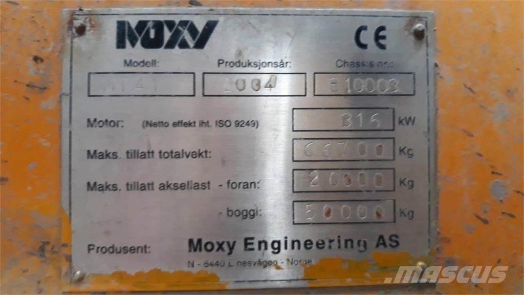 Moxy MT 41 Kĺbové nákladné autá