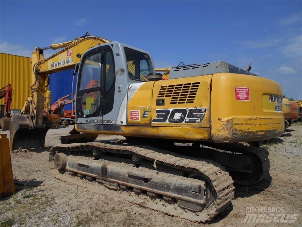 New Holland E 305EL Pásové rýpadlá