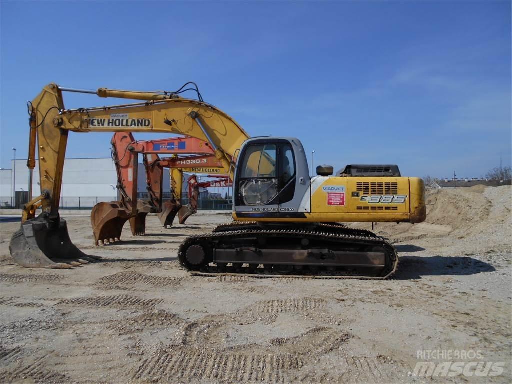 New Holland E385EL Pásové rýpadlá