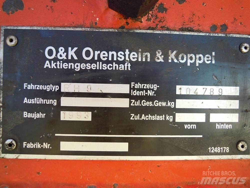 O&K RH9 PMS Pásové rýpadlá