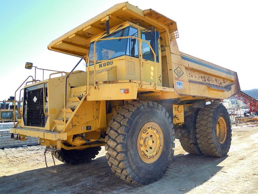O&K TEREX K60B Stavebné sklápače