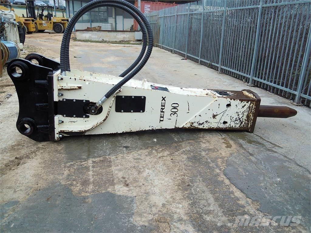Terex OCM 300S Hydraulické baranidlá na zatĺkanie pilotov
