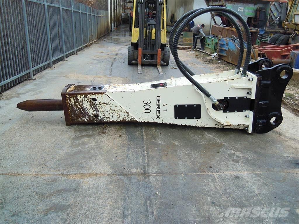 Terex OCM 300S Hydraulické baranidlá na zatĺkanie pilotov