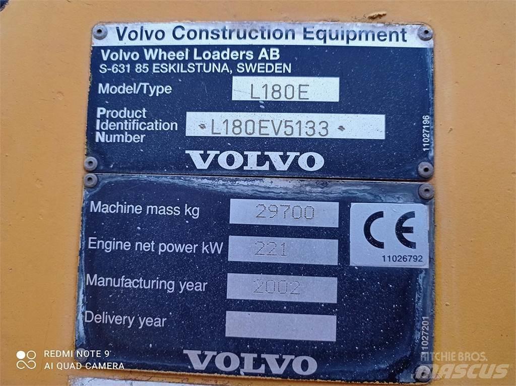 Volvo L180E Kolesové nakladače