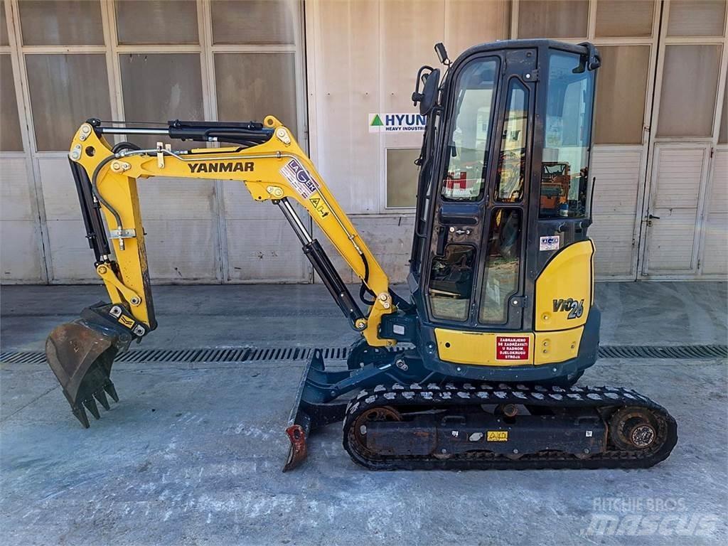 Yanmar VIO 26-6 Mini rýpadlá < 7t