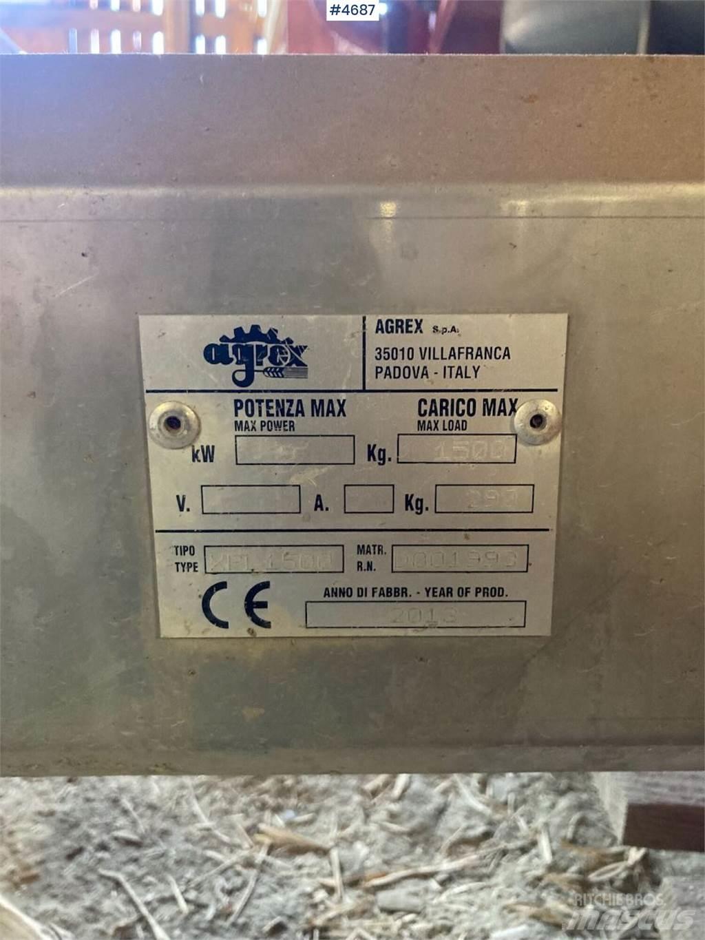 Agrex XP1 1500 Mechanické sejačky