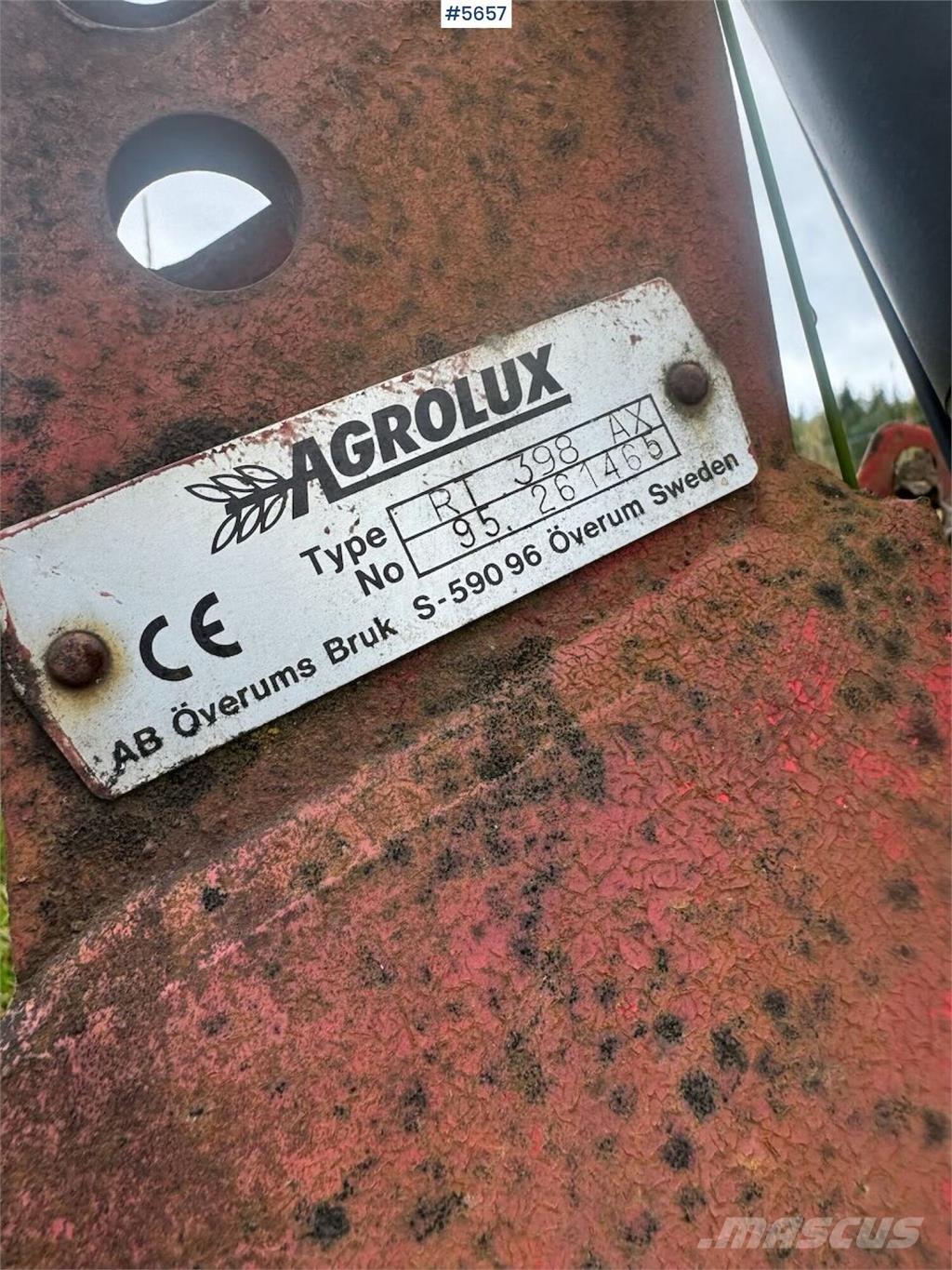 Agrolux RT398X Ďalšie stroje na spracovanie pôdy a príslušenstvo
