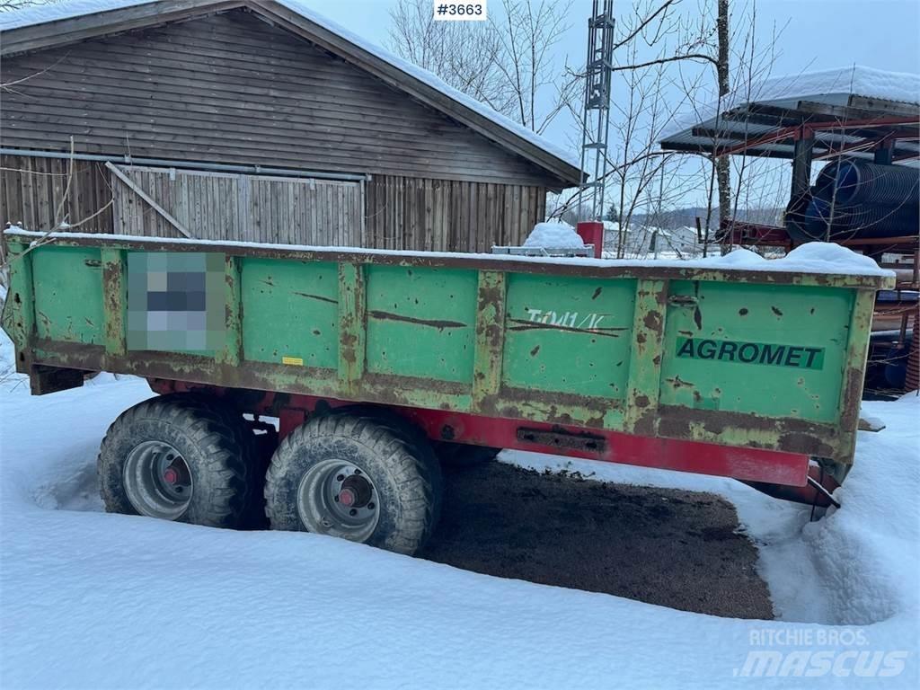 Agromet T-041 Sklápacie prívesy