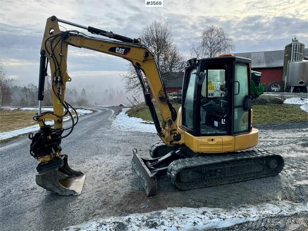 CAT 305 Pásové rýpadlá