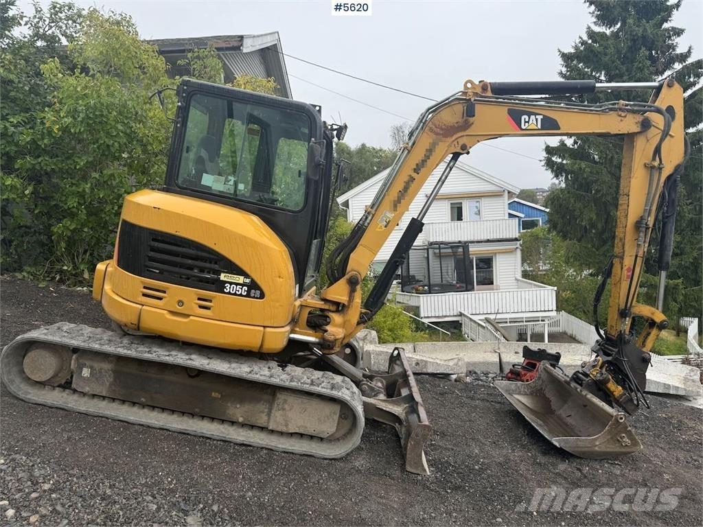 CAT 305 CR Pásové rýpadlá