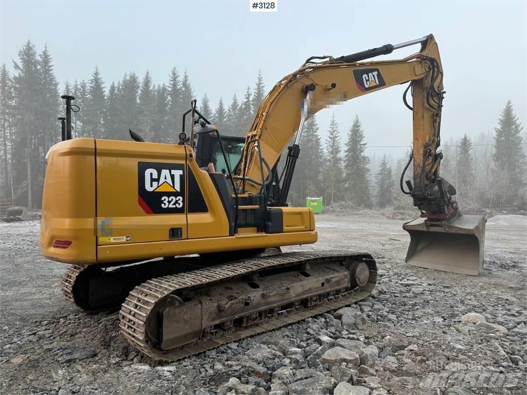 CAT 323-07A Pásové rýpadlá