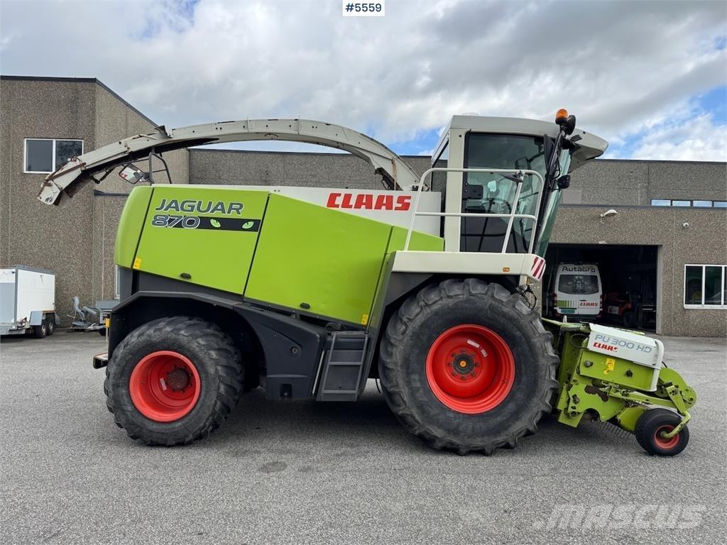 CLAAS Jaguar 870 Ďalšie vyorávače, príslušenstvo