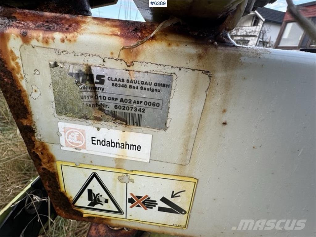 CLAAS Liner 470S Ďalšie vyorávače, príslušenstvo