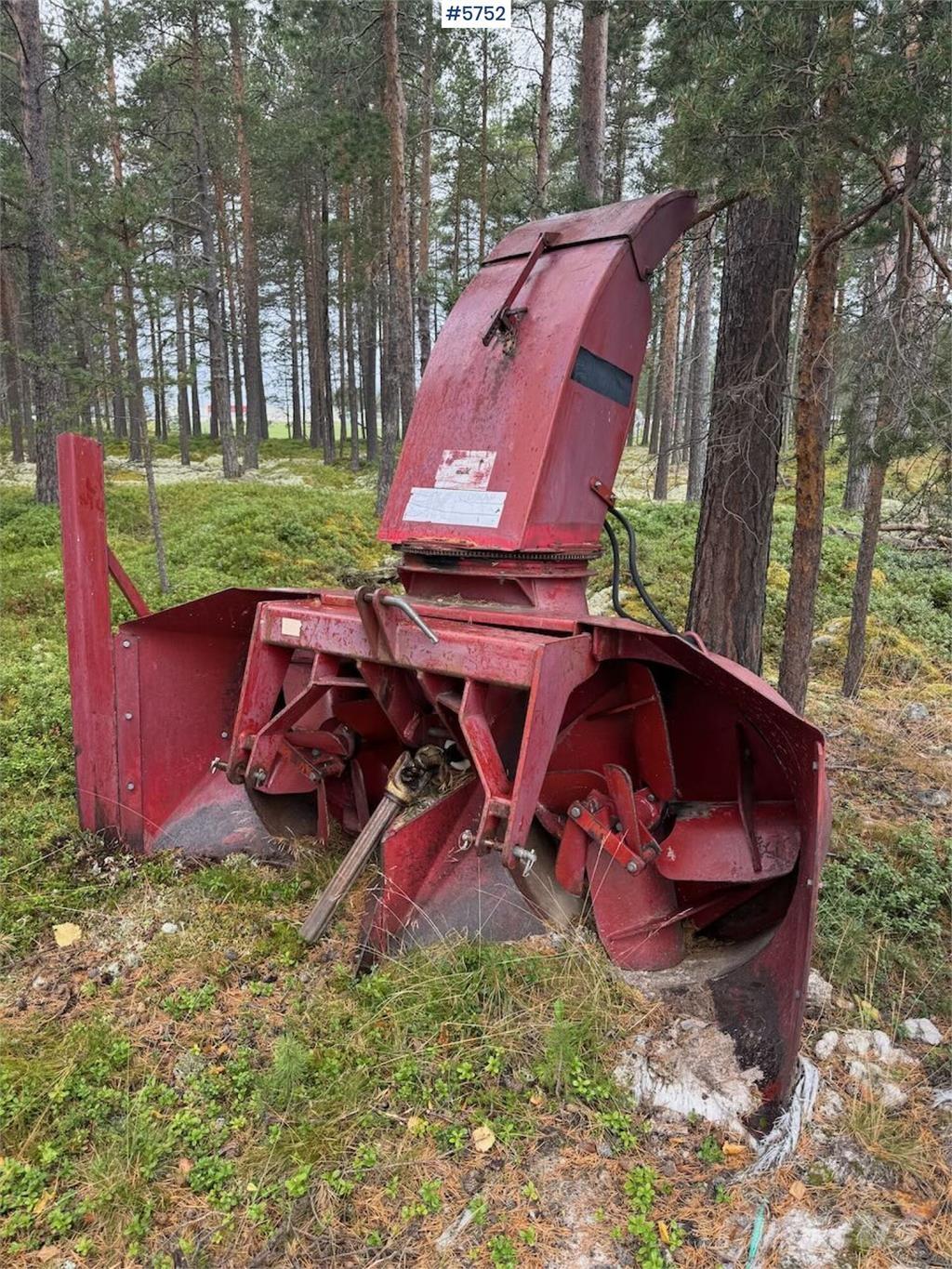 Dalen 1278 Snežné pluhy, predné snežné radlice