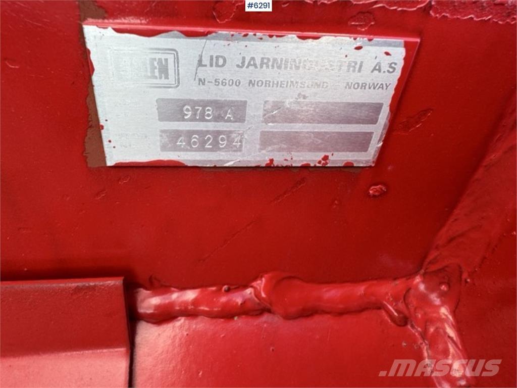 Dalen 978A Snežné pluhy, predné snežné radlice