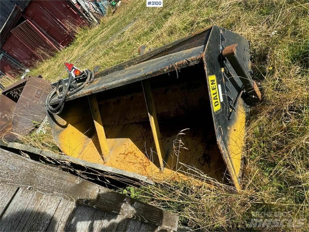 Dalen Strøkasse Snežné pluhy, predné snežné radlice
