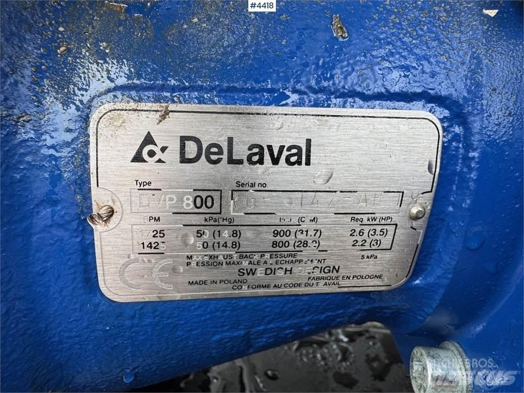Delaval DVP 800 Ďalšie príslušenstvo traktorov