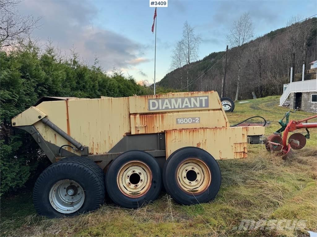 Diamant 1600-2 Ďalšie stroje na spracovanie pôdy a príslušenstvo