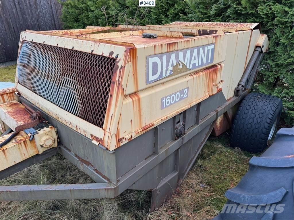  Diamant 1600-2 Ďalšie stroje na spracovanie pôdy a príslušenstvo