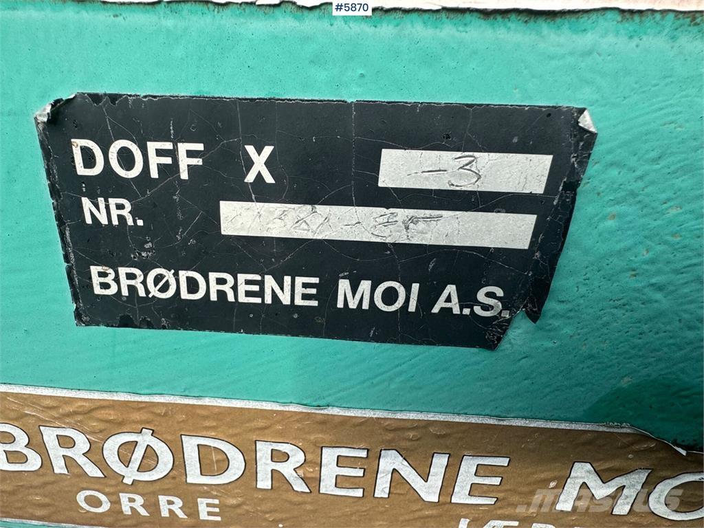  DOFF X Mechanické sejačky