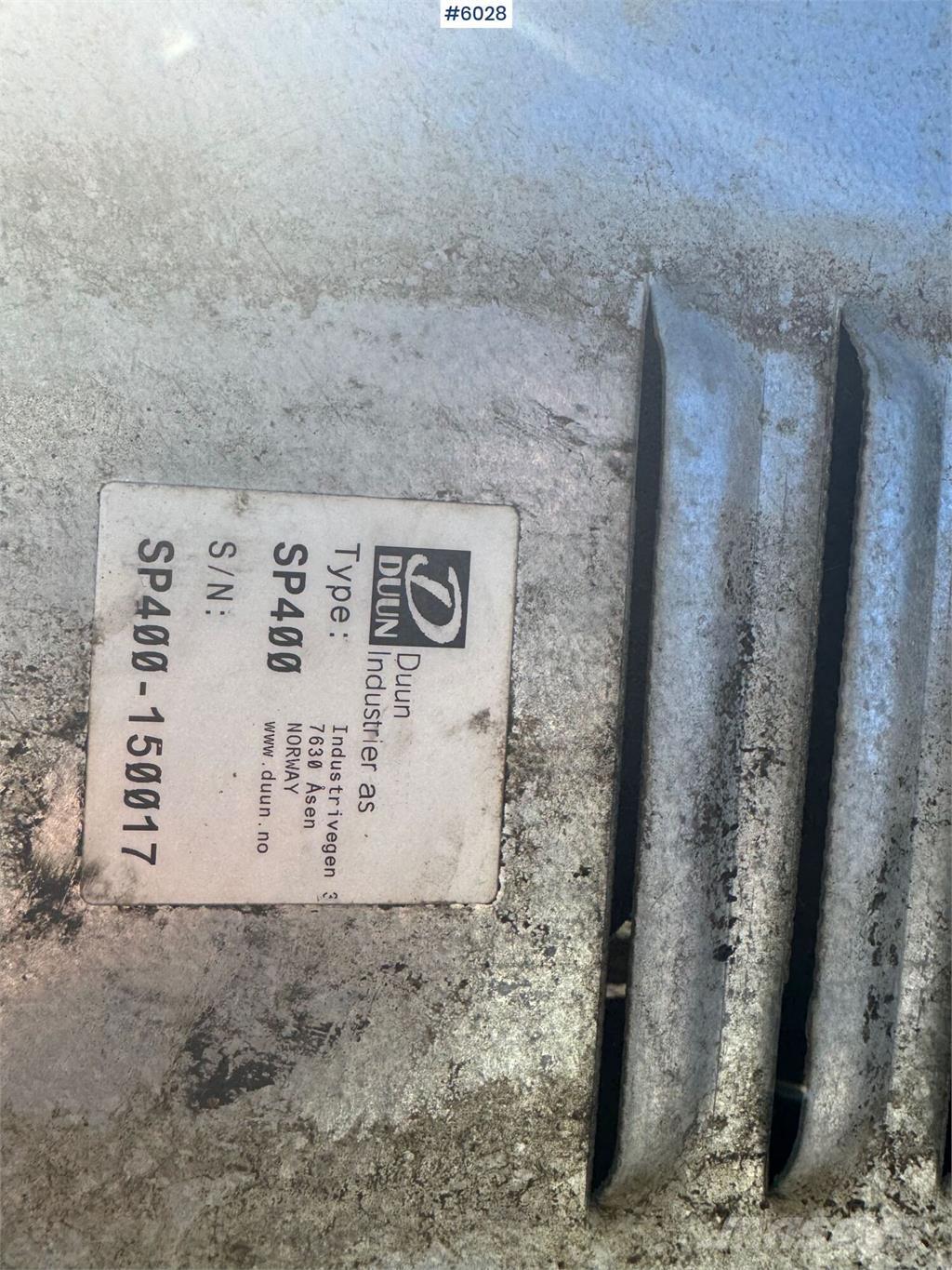 Duun SP400 Mechanické sejačky