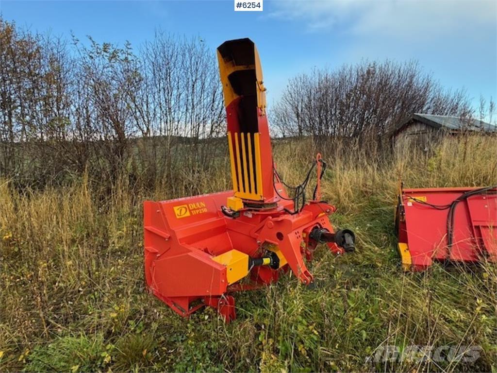 Duun TFP250 Snežné pluhy, predné snežné radlice
