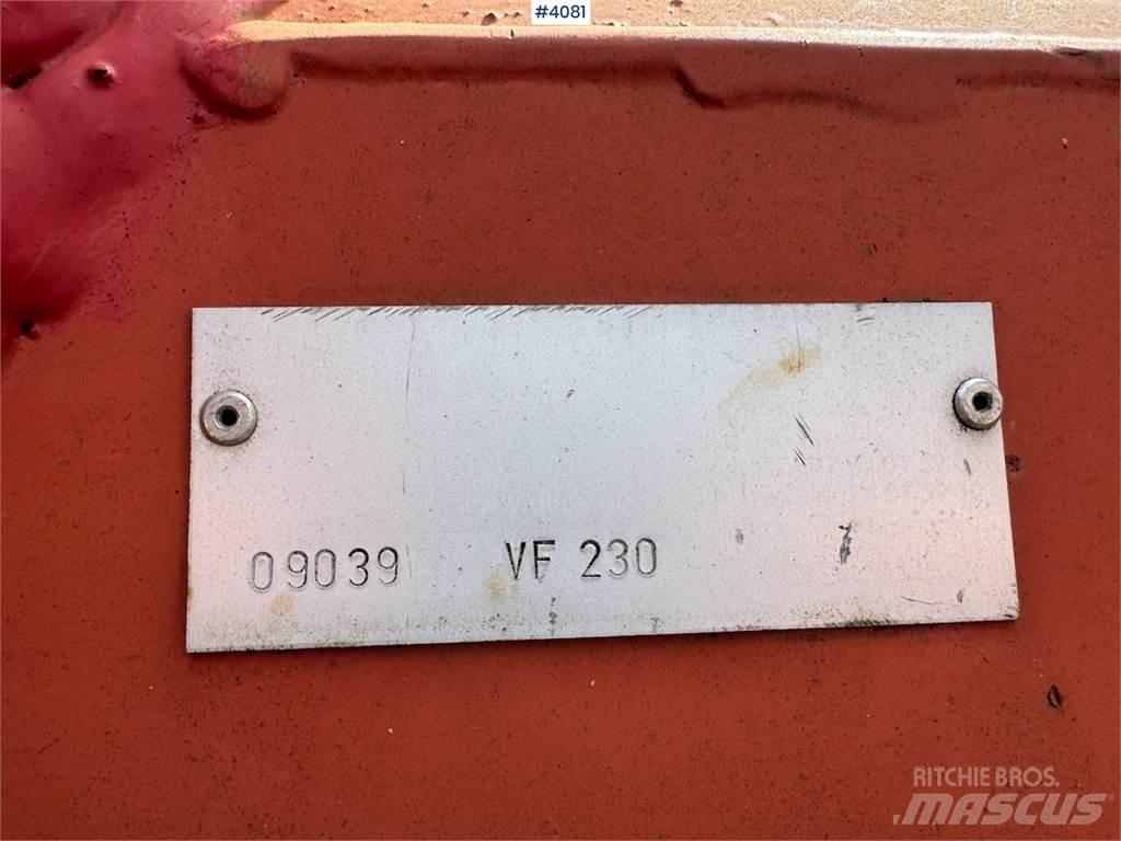 Duun VF 230 Snežné pluhy, predné snežné radlice