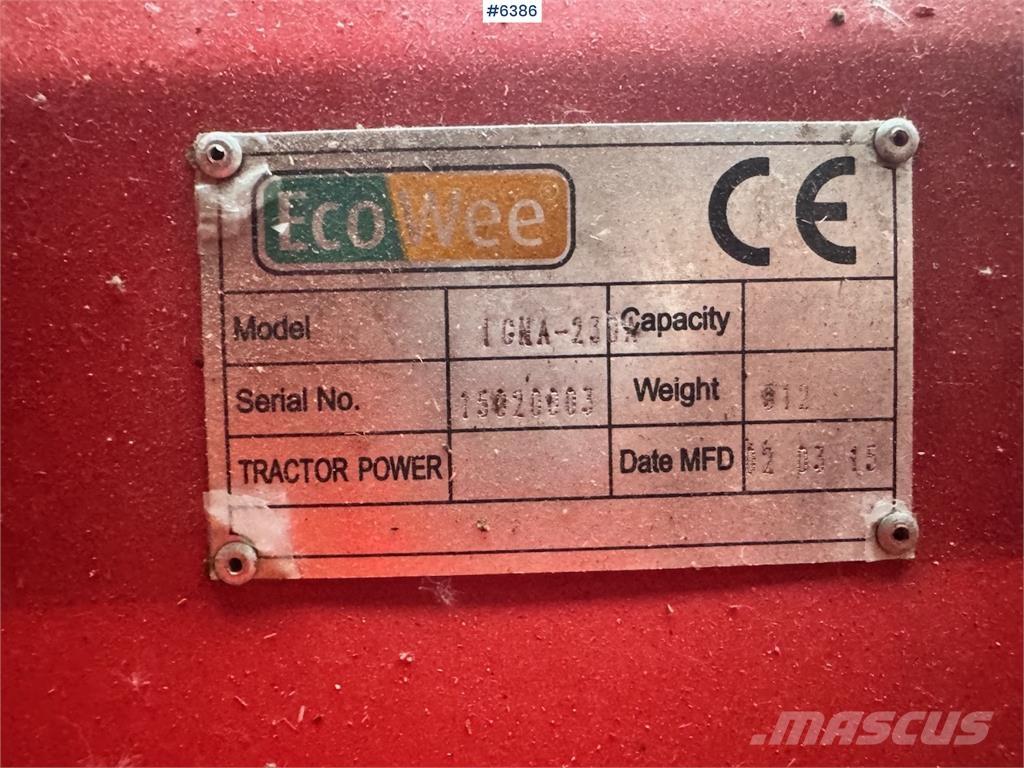  ECOWEE 230 Ďalšie stroje na spracovanie pôdy a príslušenstvo