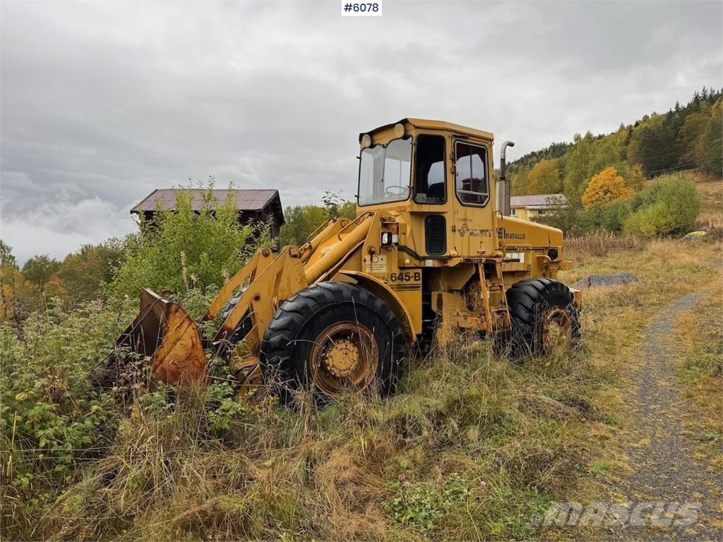 Fiat Allis 645-B Kolesové nakladače