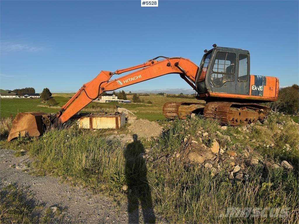 Hitachi EX120-2 Pásové rýpadlá