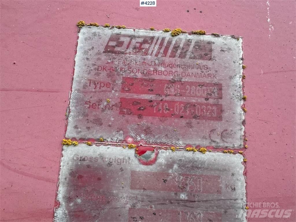 JF GMS-2800TS Ďalšie stroje na spracovanie pôdy a príslušenstvo