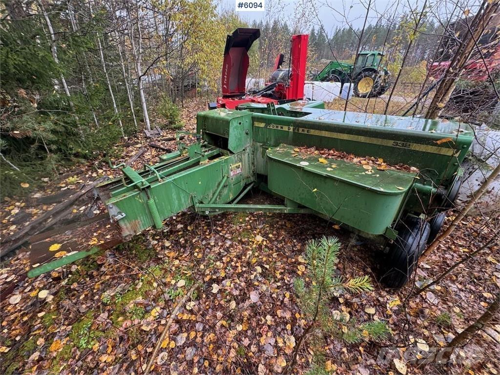 John Deere 332 Ďalšie vyorávače, príslušenstvo