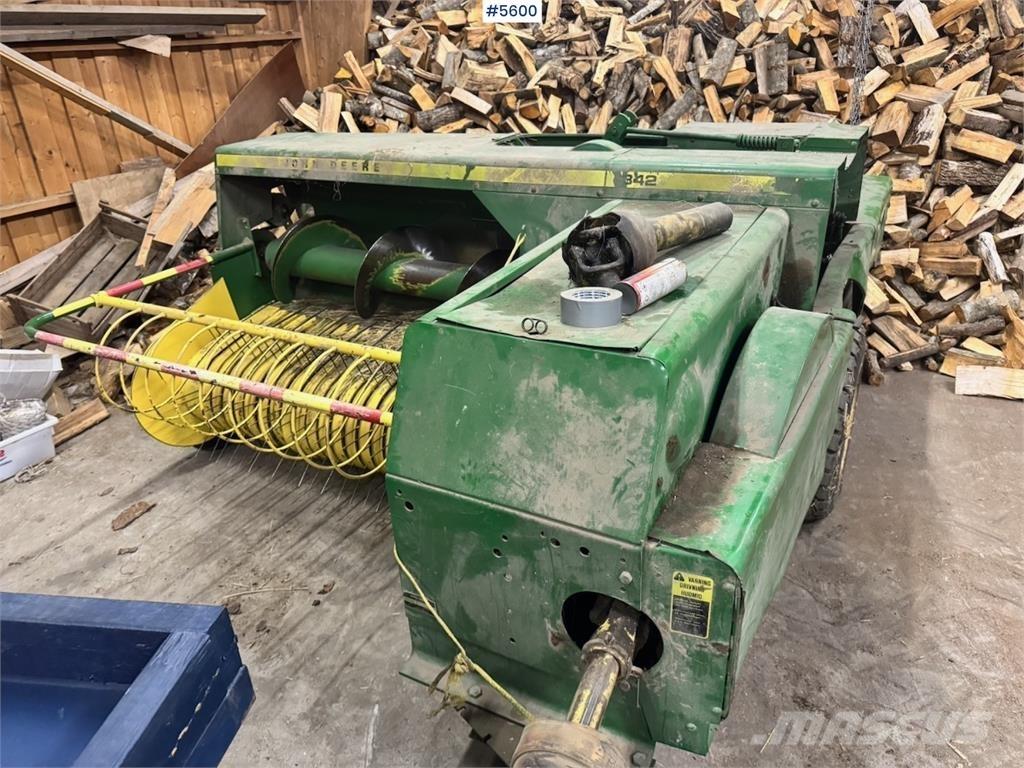 John Deere 342 Ďalšie vyorávače, príslušenstvo