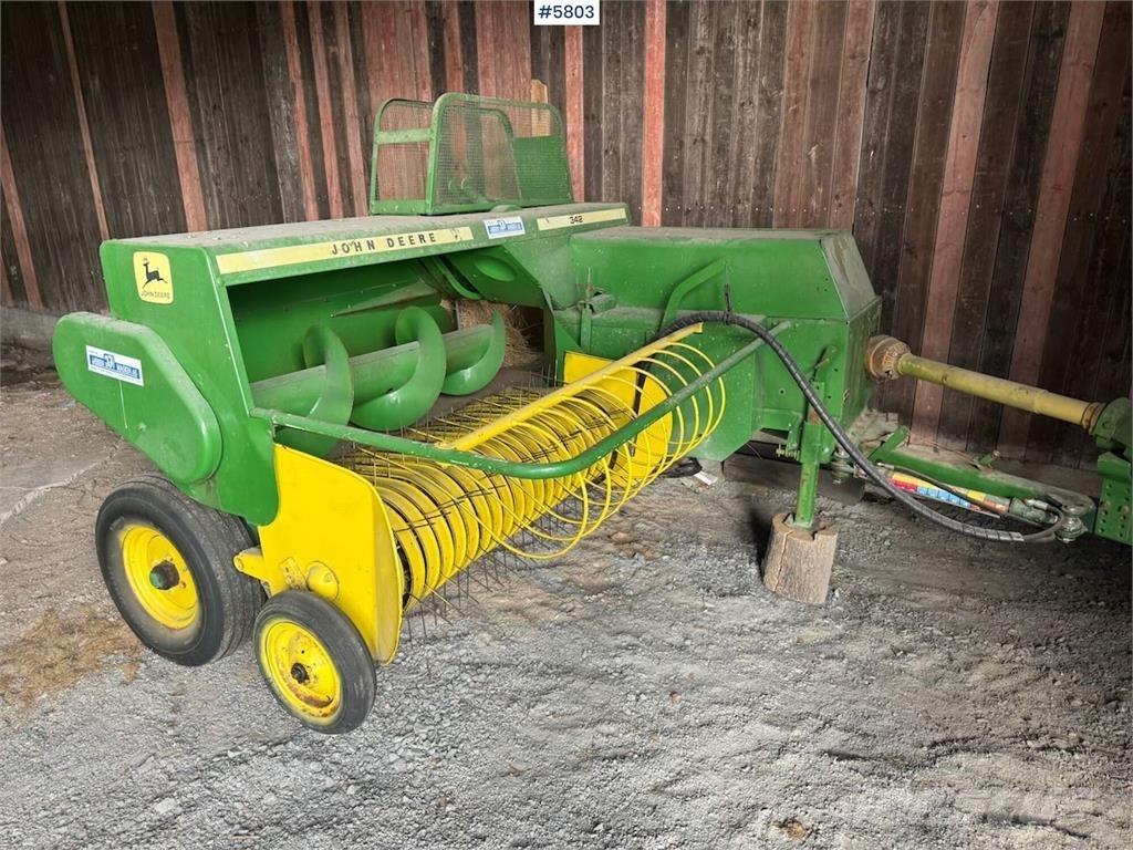 John Deere 342 Ďalšie vyorávače, príslušenstvo
