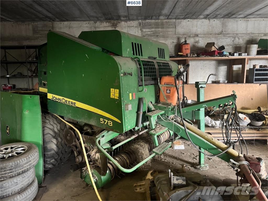 John Deere 578 Ďalšie vyorávače, príslušenstvo