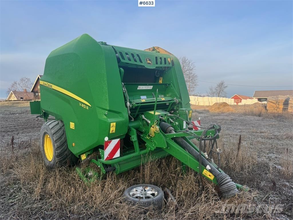 John Deere V451R Ďalšie vyorávače, príslušenstvo