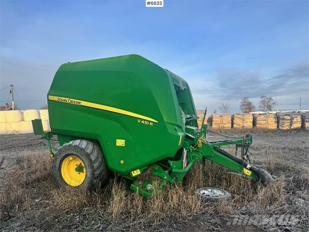 John Deere V451R Ďalšie vyorávače, príslušenstvo
