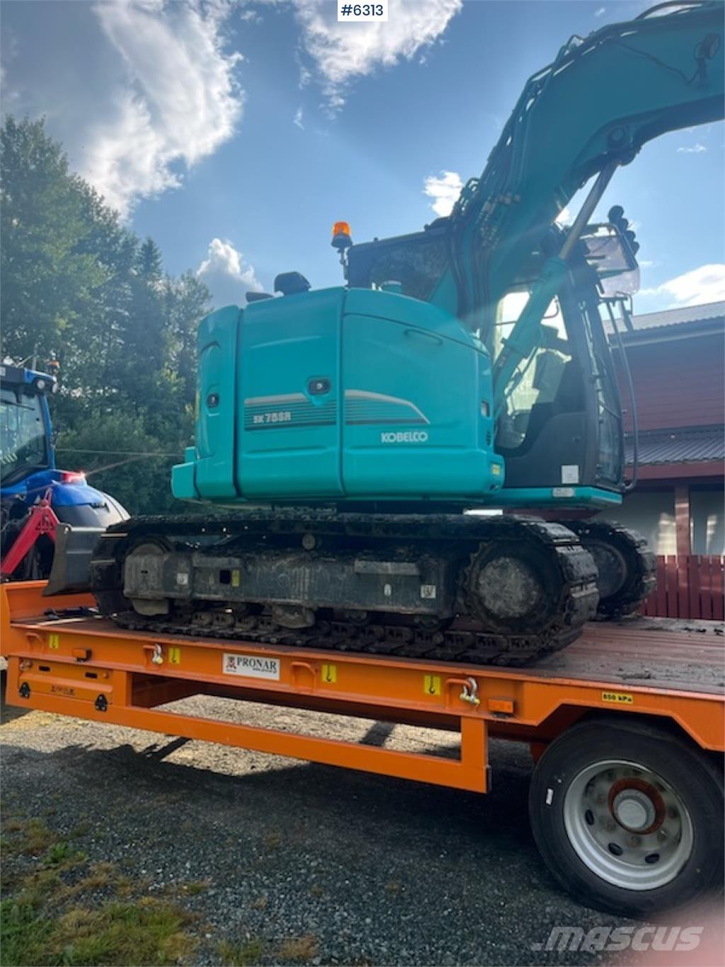 Kobelco SK75SR-3E Pásové rýpadlá