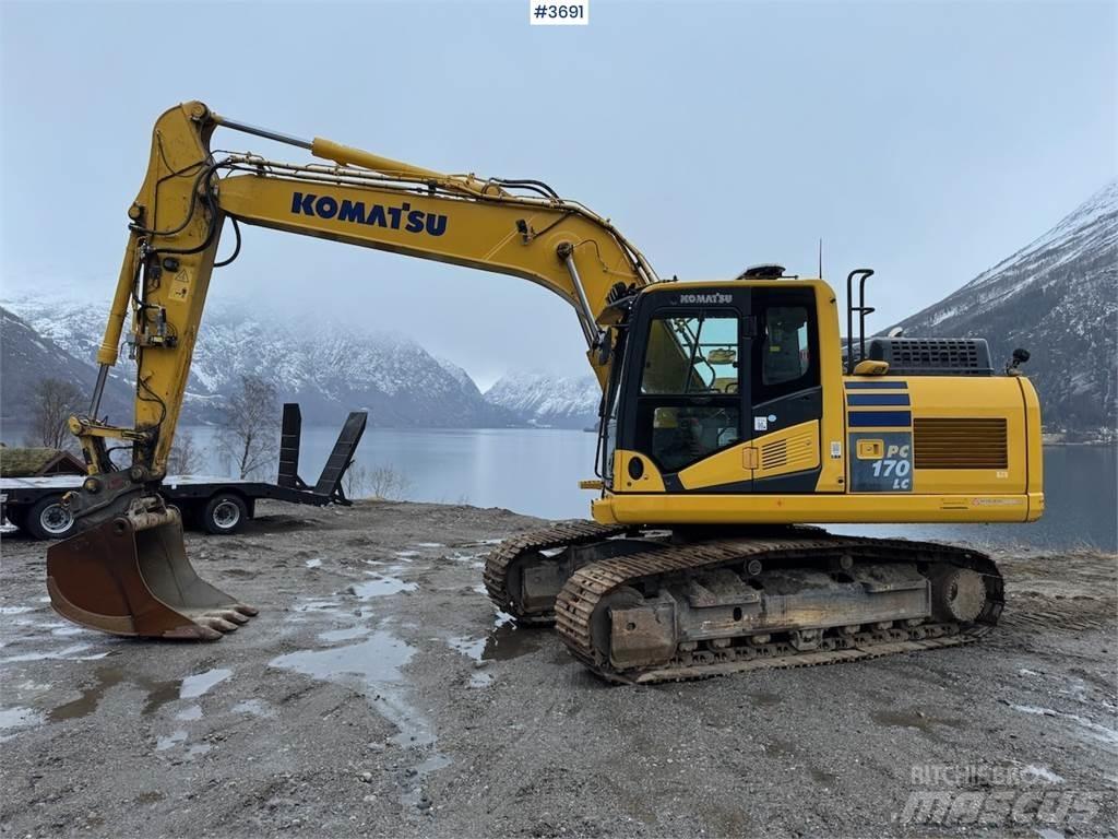 Komatsu PC 170 LC Pásové rýpadlá