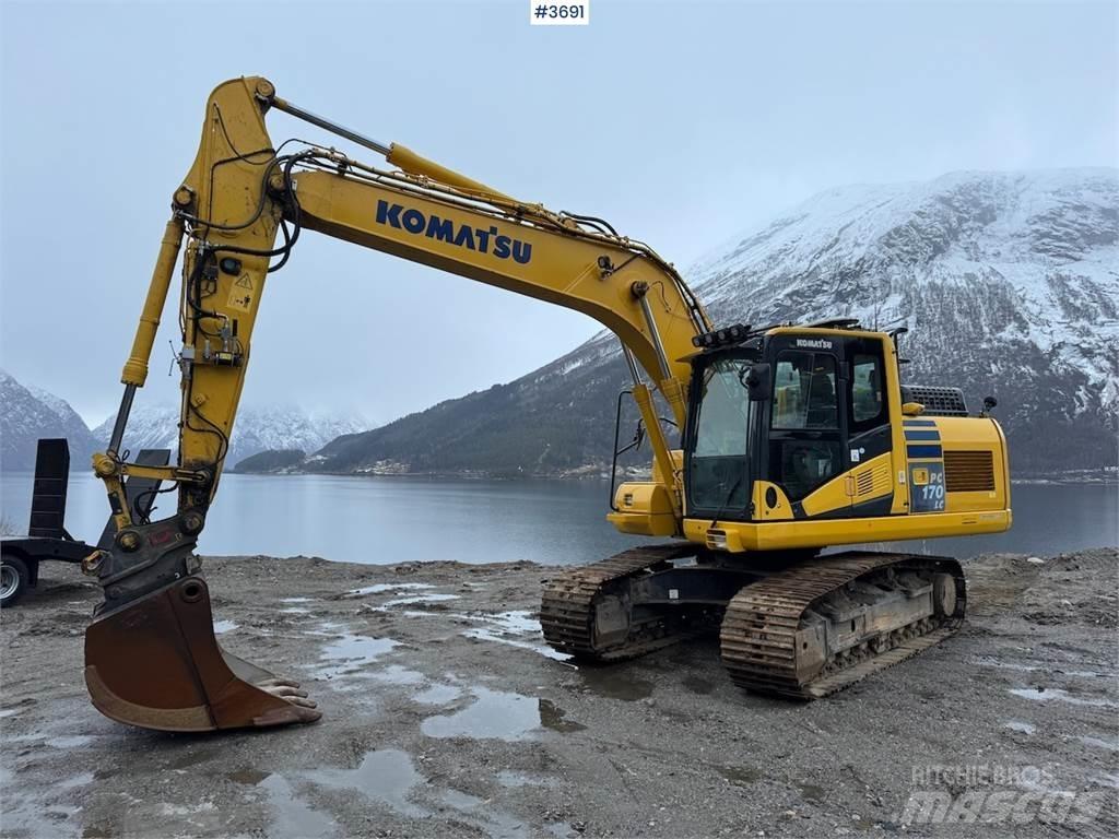 Komatsu PC 170 LC Pásové rýpadlá