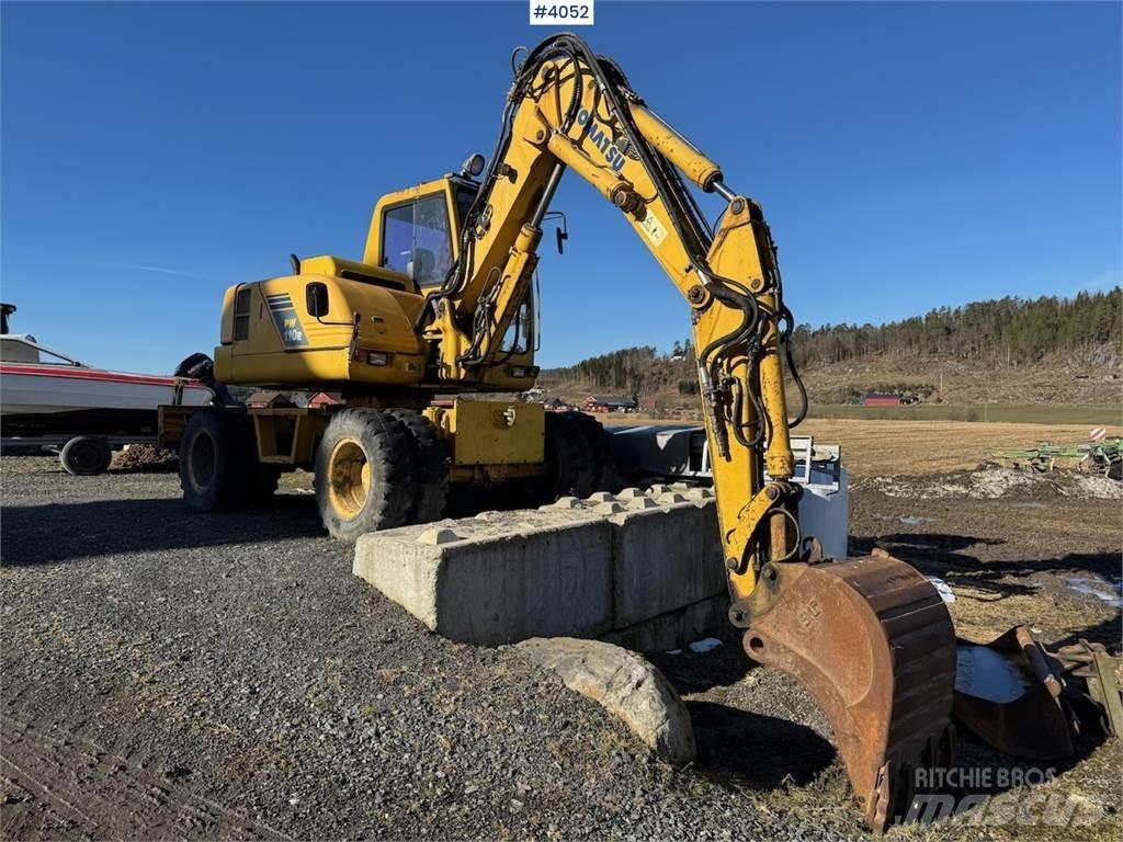 Komatsu PW 110R Pásové rýpadlá