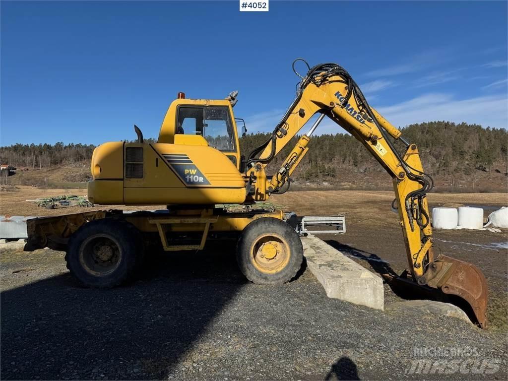 Komatsu PW 110R Pásové rýpadlá